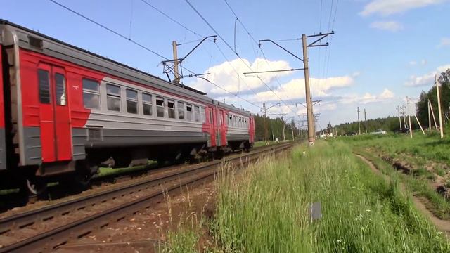 ЭД2Т-0028, платформа Осеевская смотреть онлайн