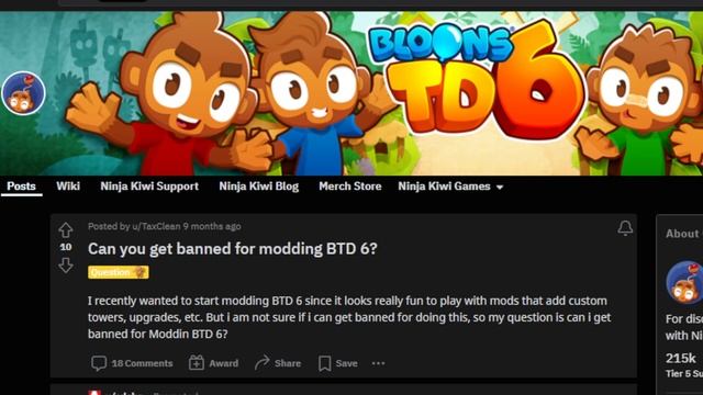 Can You Get BANNED for Moding btd6? смотреть онлайн
