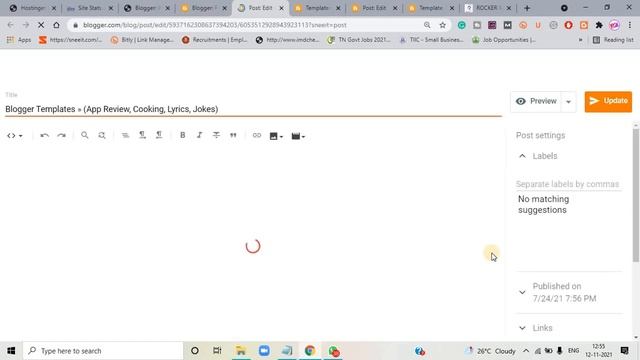 Blogger Post SEO, Theme, Editing, Menu, Layout, Settings, APM, Ads Fixing, Earnings Details In Tami смотреть онлайн