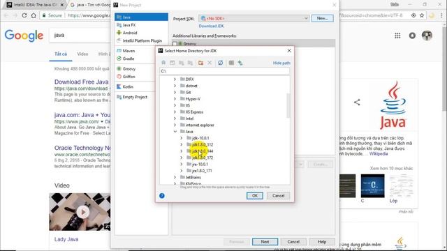 Cài đặt IntelliJ IDEA cho lập trình Java, Kotlin. смотреть онлайн