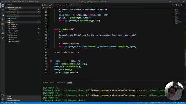 GUI Hangman 4 - Control buttons смотреть онлайн
