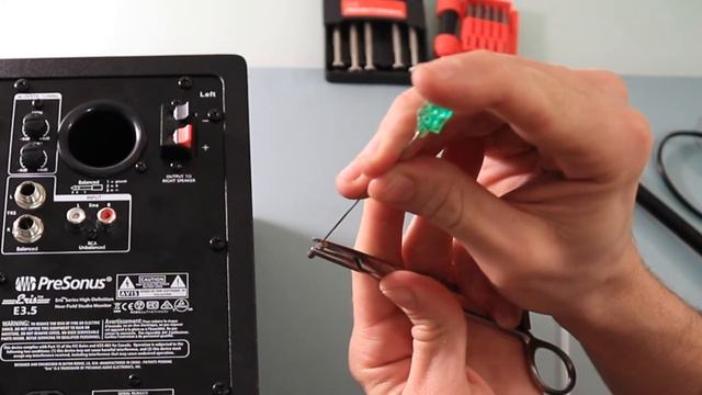 How To Remove A Broken RCA Pin From A Speaker?