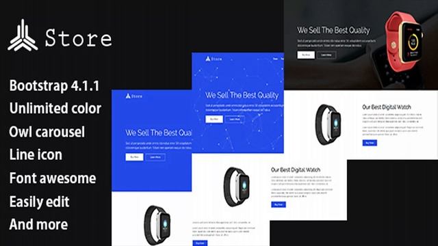 Store - Responsive Product Landing Page Template | Themeforest Website Templates and Themes смотреть онлайн