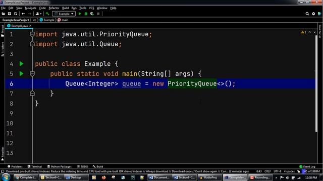 Queues in Java Tutorial смотреть онлайн