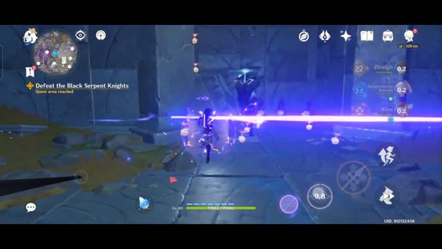 Genshin Impact - Black Serpent Knights Protecting Hilichurls in the deep of the Chasm смотреть онлайн