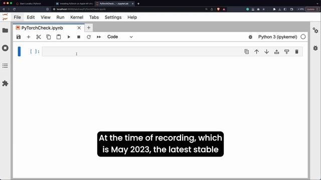How to Install PyTorch 2+ (Apple M1 Included) - PyTorch for Beginners #1 смотреть онлайн