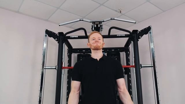 Машина Смита с грузоблоками и турником Inspire SCS смотреть онлайн