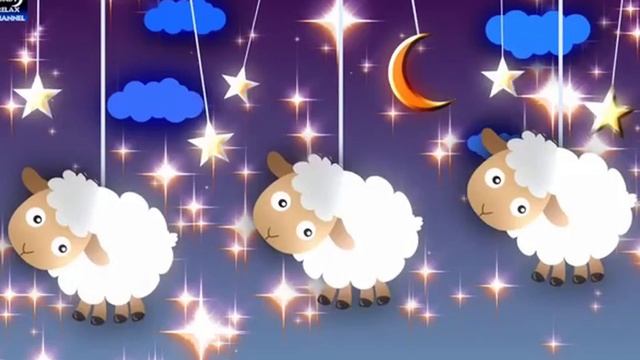 Барашки. Колыбельная. Футаж 5 минут. смотреть онлайн