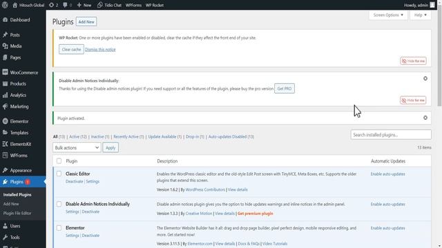 How to Disable / Hide Admin Notices In WordPress 2023 | Tips & Tricks смотреть онлайн