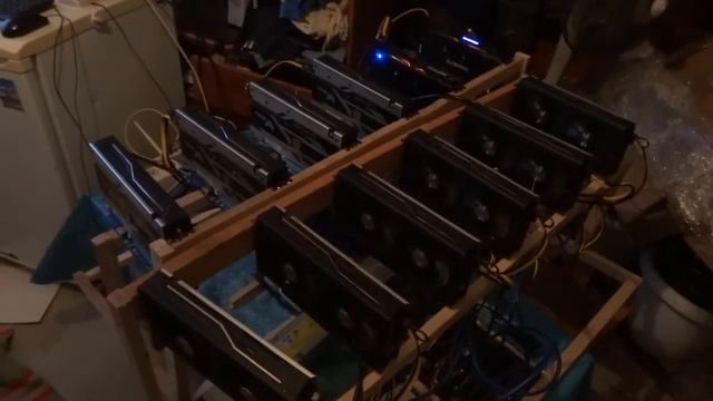 Осторожно! Питание на райзера и серверный БП 2450 ватт смотреть онлайн