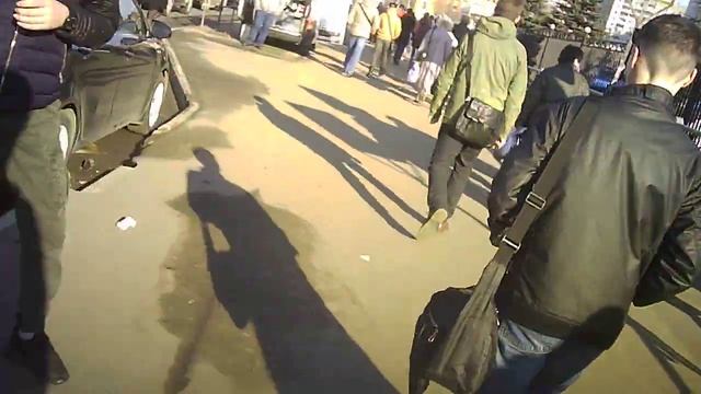 типичная поездка на моноколесе