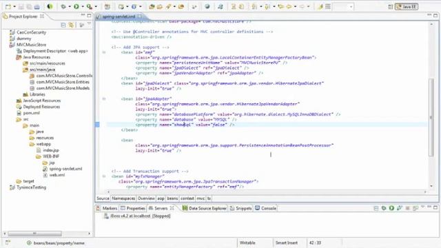 Music Store  7 Web   Servlet   Persistence M4v