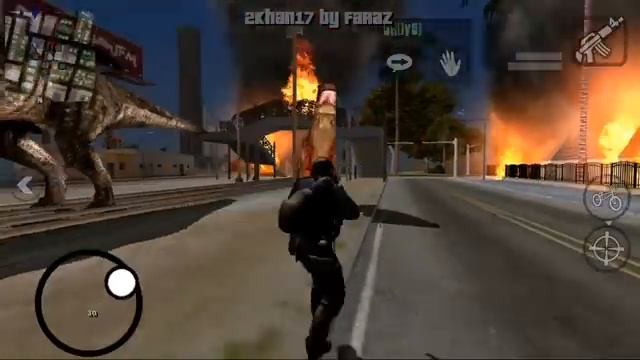 Jurassic Park Modpack GTA SA Android - First Ever Jurassic Park Mod For Android (250 MB) смотреть онлайн