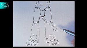 Как нарисовать Монтгомери ФнаФ 9, How to draw Montgomery Gator, Fnaf Security Breach