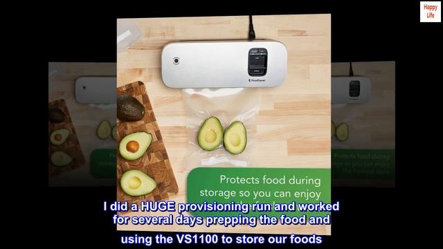 FoodSaver Space Saving Vacuum Sealer Machine with Sealer Bags and Roll for Airtight Food Storage смотреть онлайн