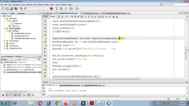 Non blocking IO Servlet BSc IT Enterprise Java смотреть онлайн