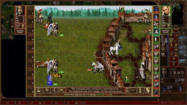 Heroes of Might and Magic 3 - Lord of the Rings part 3 - Impossible difficulty Version 4.0 смотреть онлайн