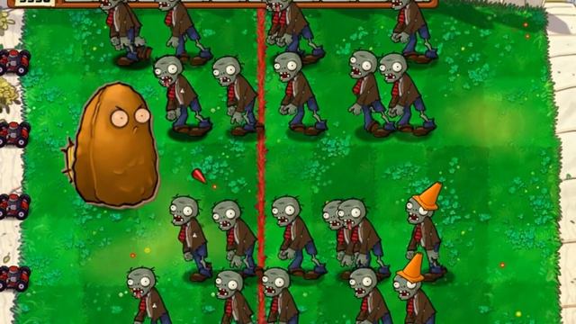 Cactus Cattail Nut vs 99999 Buckethead Zombie - Hack Plants vs Zombies смотреть онлайн
