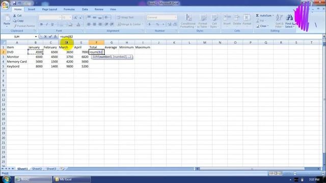 Basic excel learning, open, save , work etc смотреть онлайн