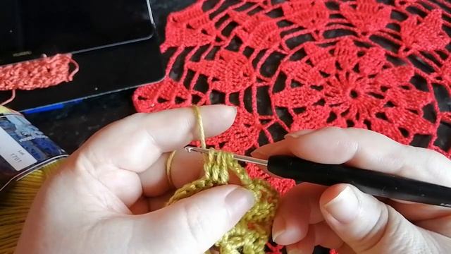 Вязание/Пятничный узор/Очень интересный ажур/Вяжем крючком смотреть онлайн