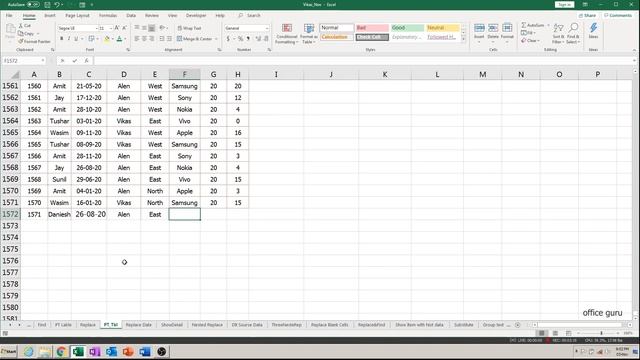 Pivot Table Formatting In Excel | Excel Pivot Table Tutorial In Hindi смотреть онлайн