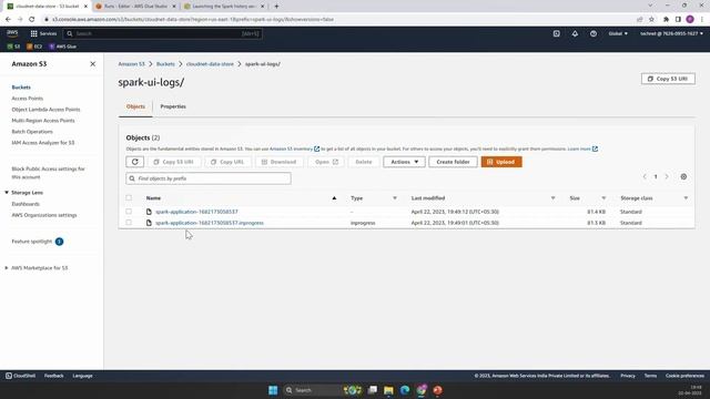 AWS Glue Tutorial | Enabling Spark Web UI | Demo смотреть онлайн