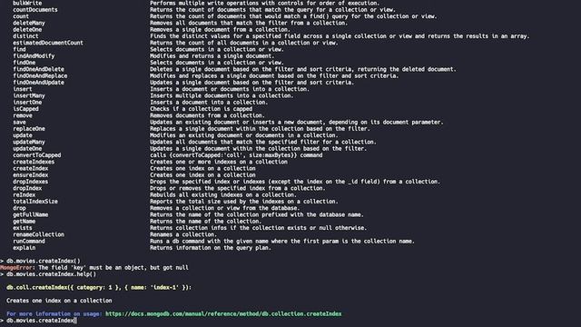 MongoDB Shell Demo - MongoDB Developer Tools смотреть онлайн
