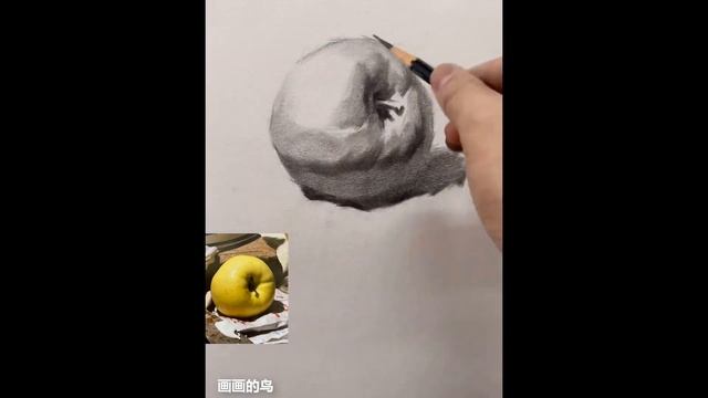 How to draw an apple with pencil смотреть онлайн