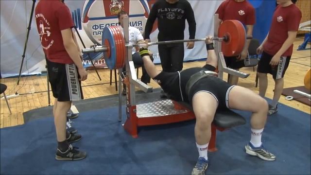 Жим Кирюшкин Вадим 260+, 270+, 280+ смотреть онлайн