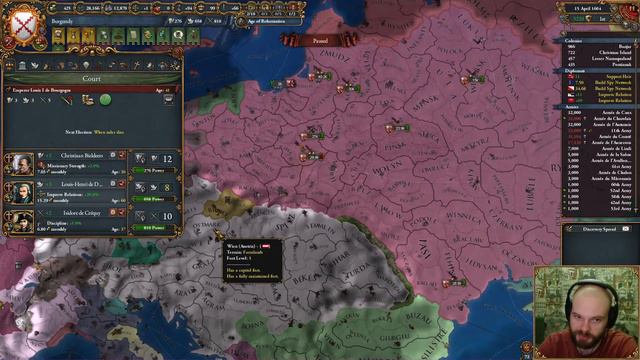 EU4 - Бургундия - 103 - Very Hard - (The Burgundian Conquest, 1.29.6, Burgundy, Europa Universalis смотреть онлайн