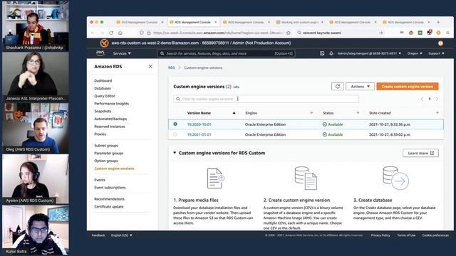 AWS On Air ft. Amazon RDS Custom for Oracle | AWS Events смотреть онлайн