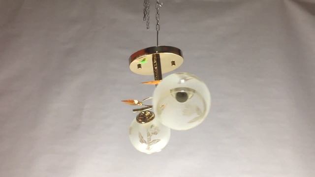 Люстра (светильник потолочный) 9007/2FGD WT E27 (арт ЭС00374)! смотреть онлайн