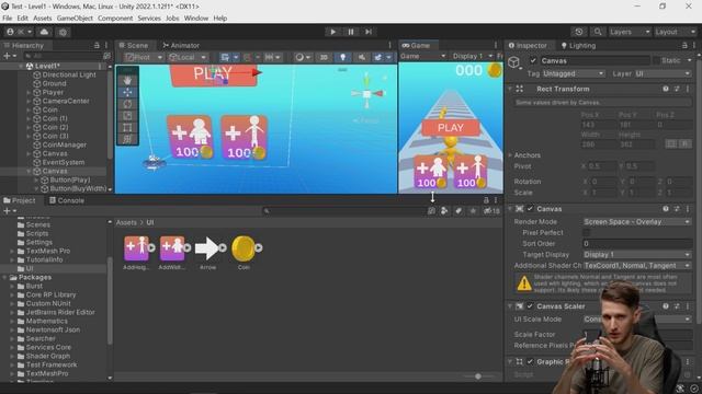UI: создание пользовательского интерфейса