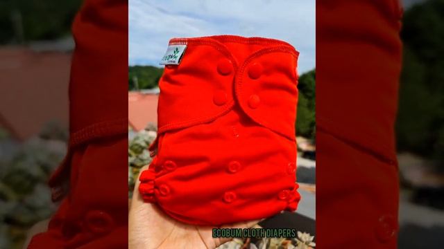 Ecobum Cloth Diaper Elite Ai2 in Stunning Red смотреть онлайн