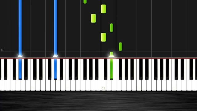 Beethoven - Moonlight Sonata - Piano Tutorial by PlutaX - Synthesia смотреть онлайн