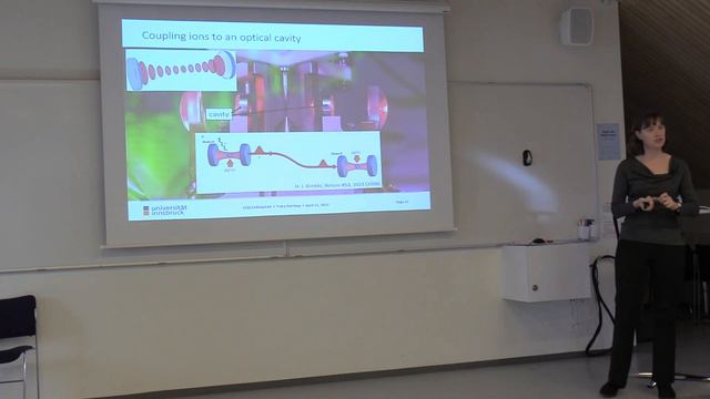 Remote entanglement of cavity-coupled trapped ions - Tracy Northup смотреть онлайн