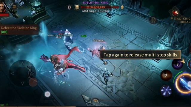 Diablo Immortal: First Boss King Leoric (android/30Fps) смотреть онлайн