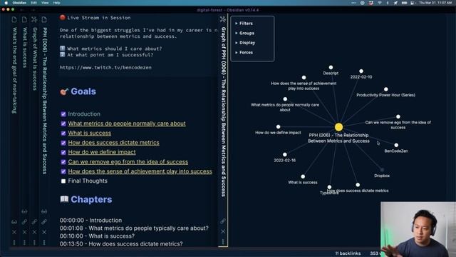 Productivity Power Hour (#8): Obsidian Q&A Session + File Rename Tip! смотреть онлайн