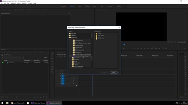 TUTORIAL Cómo integrar composiciones de After Effects en Adobe Premiere смотреть онлайн