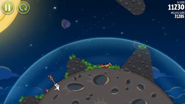 Angry Birds Space Level 1-6 3 Stars смотреть онлайн