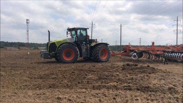 CLAAS XERION отзыв механизатора