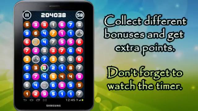 Math Balls (Android) - Addictive, bright "Match 3" game with a twist. смотреть онлайн