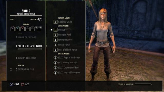 Elder Scrolls Online Necrom Arcanist First Level Up Soldier of Apocrypha Ability Runic Jolt смотреть онлайн