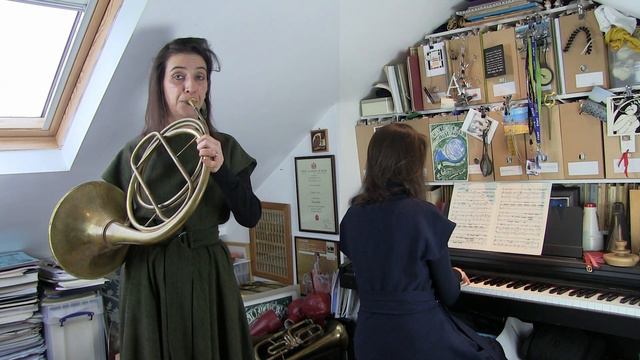 Anneke Scott performs the Andante from Mozart's Horn Concerto in E flat, KV 417 смотреть онлайн