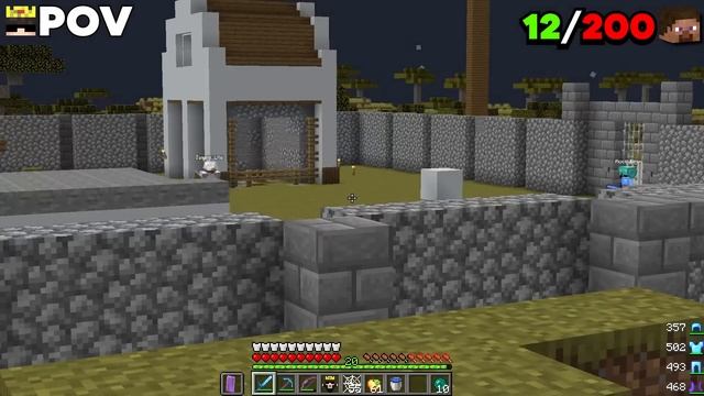 Why I Made My 100 CLONES In This HeadSteal SMP