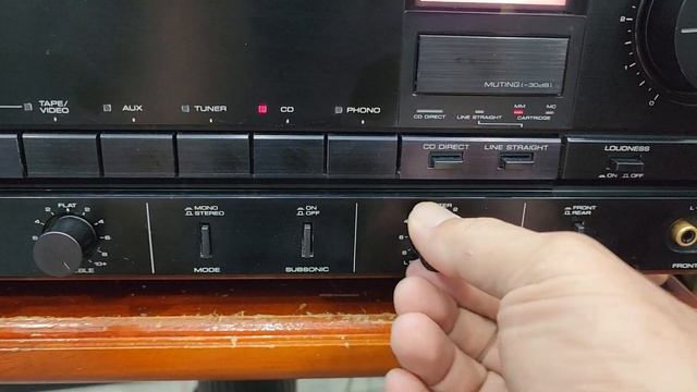 Đã Bán.. Amply Kenwood KA 990V - 265W 8 Sò Than đánh Khỏe, Máy đẹp
