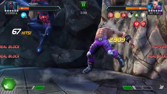Alliance War Season 42 - Node 50 - Spider-Man 2099 vs Absorbing Man #mcoc смотреть онлайн