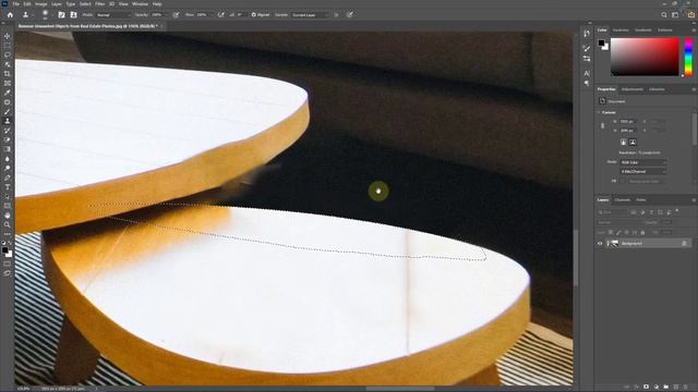 Remove Unwanted Objects from Real Estate Photos in Photoshop смотреть онлайн