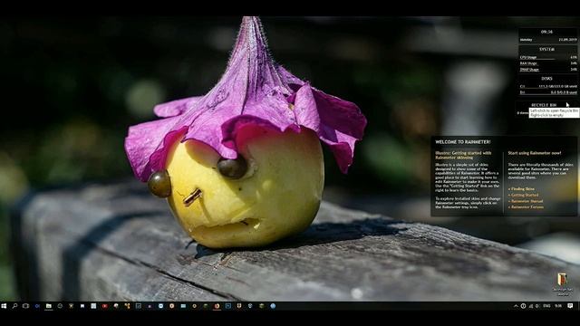 Виджеты Rainmeter для Windows 10