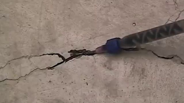 Ремонт трещин на бетоне за 10 минут смотреть онлайн